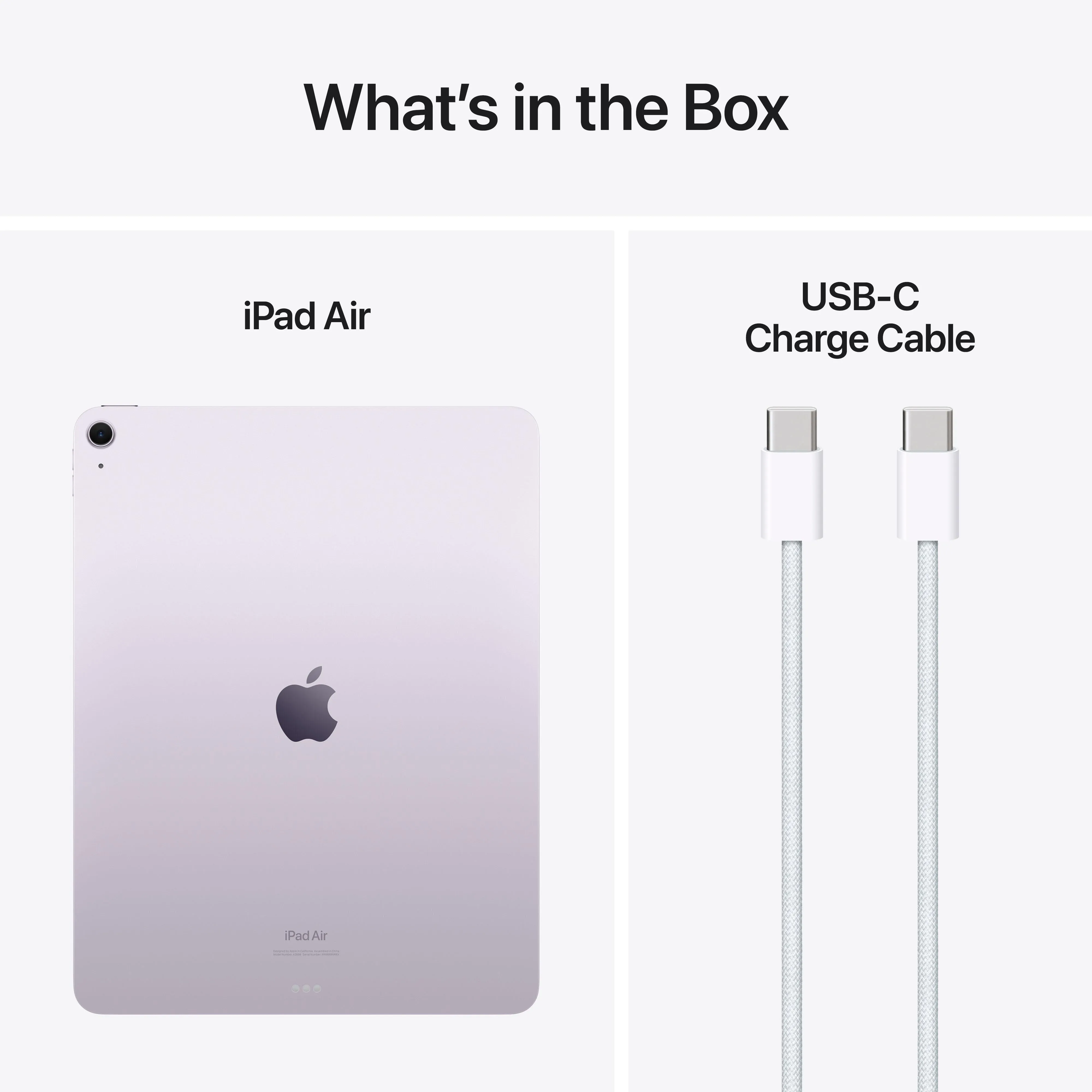 13-inch iPad Air Wi-Fi 256GB - Purple (M2)