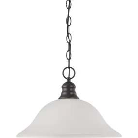 16 in. Pendant Light Bronze Finish