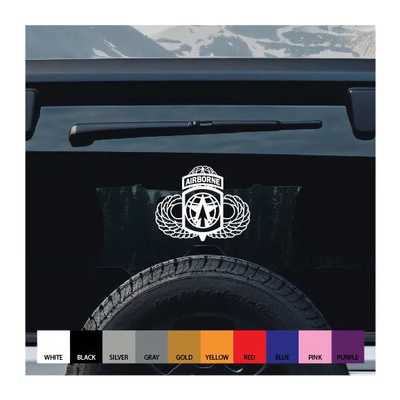 16th Military Police Airborne Master vinyl decal