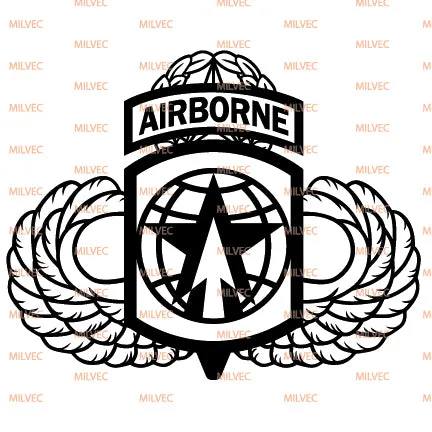 16th Military Police Airborne Master vinyl decal