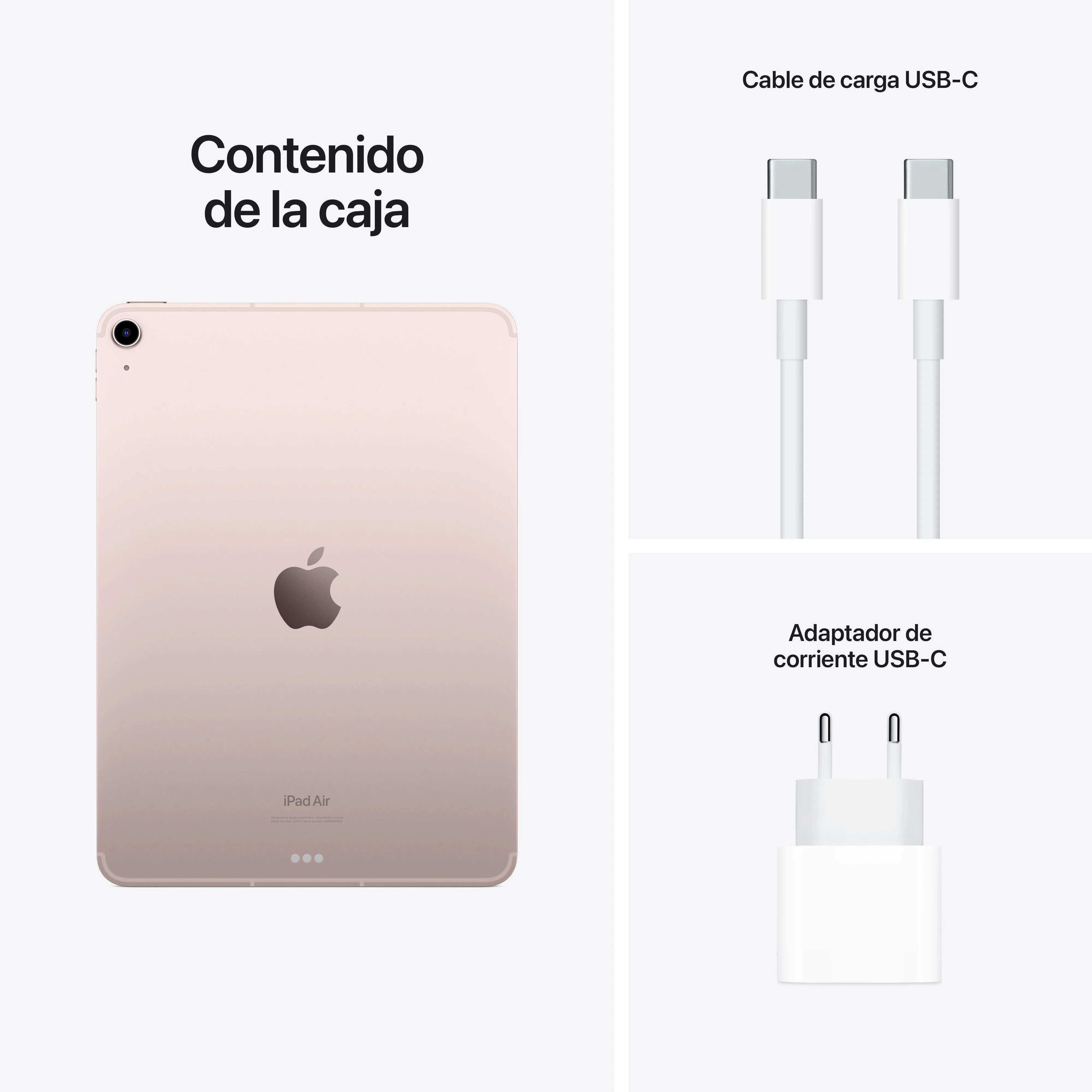 2022 iPad Air Wi-Fi   Cellular 256 GB - Rosa (5.ª generación)