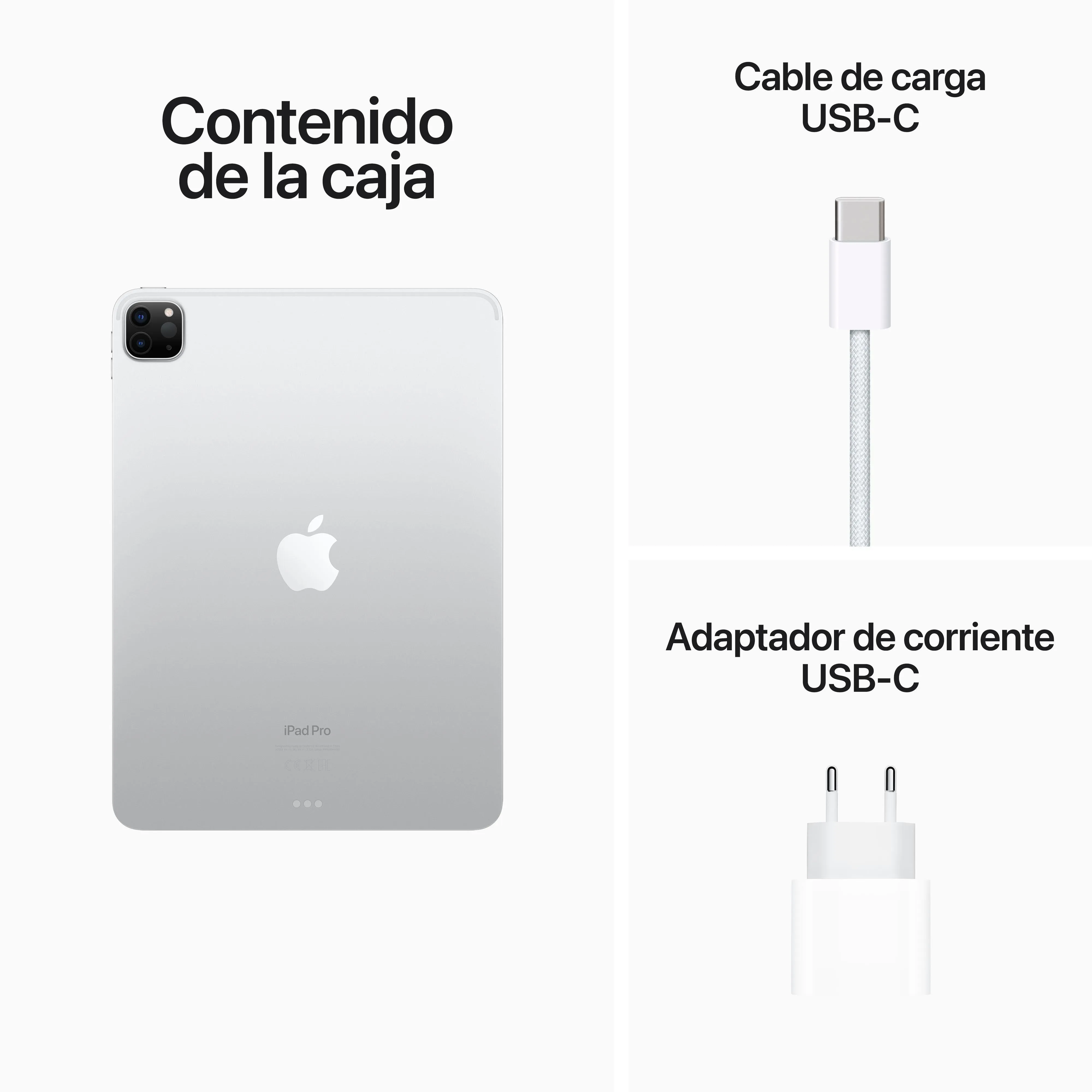 2022 iPad Pro de 11 pulgadas Wi-Fi 2 TB - Plata (4.ª generación)