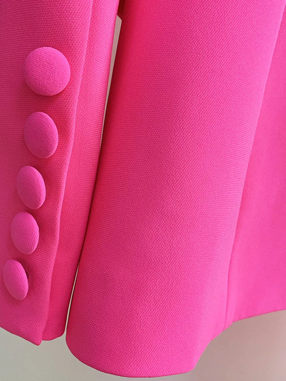 212 Blazer & Pants Set in Fuchsia