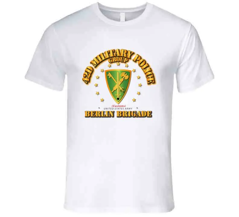 42d Military Police Group (Customs) - Berlin Brigade T Shirt