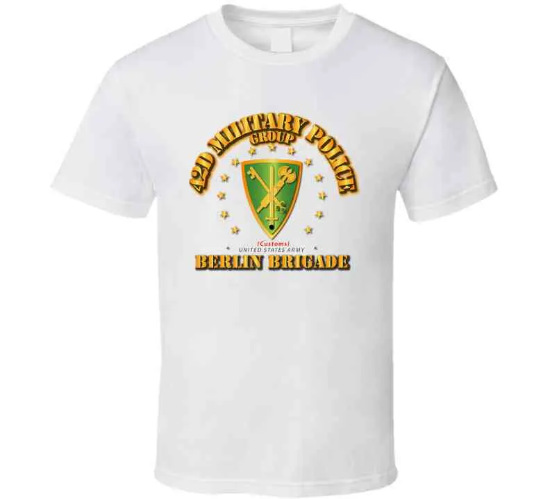 42d Military Police Group (Customs) - Berlin Brigade T Shirt