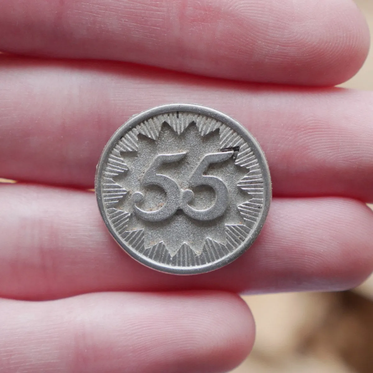 7/8" 55th Regiment of Foot Buttons (British) 1778-1782