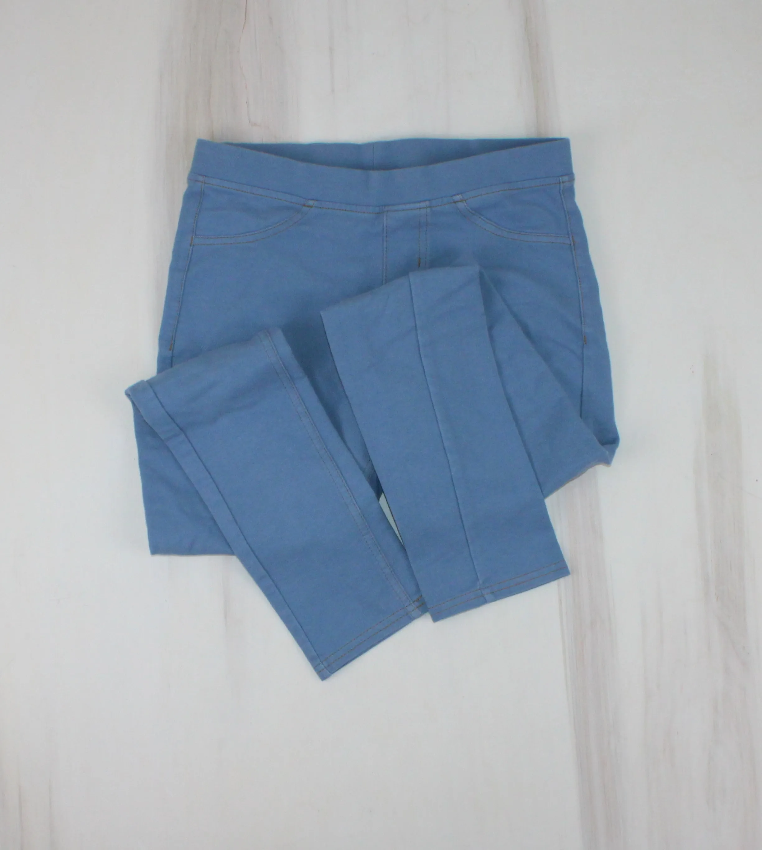 ABBEY MUSE LIGHT WASH JEGGINGS 10/12Y VGUC