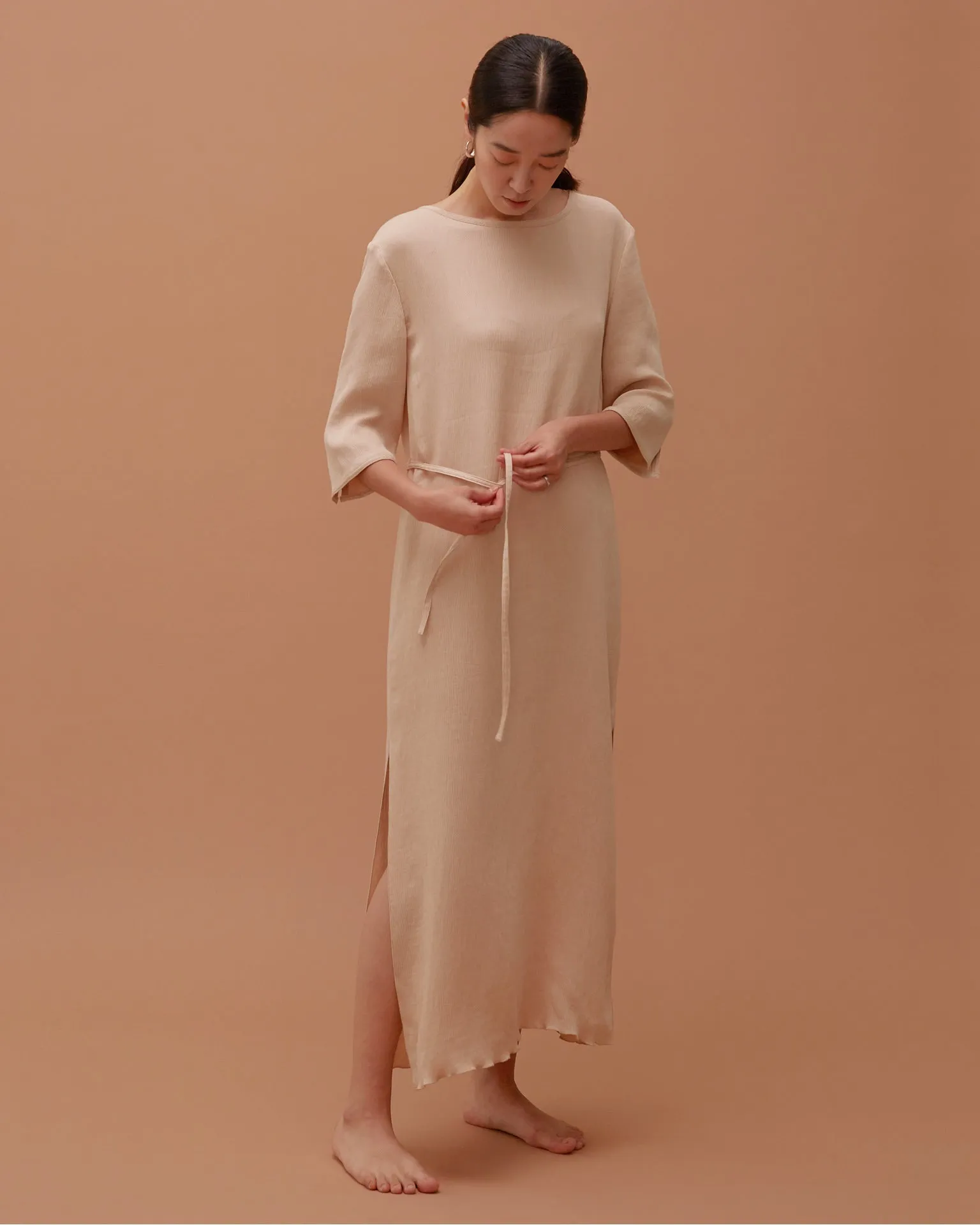 Accordion Dress & Pants Set