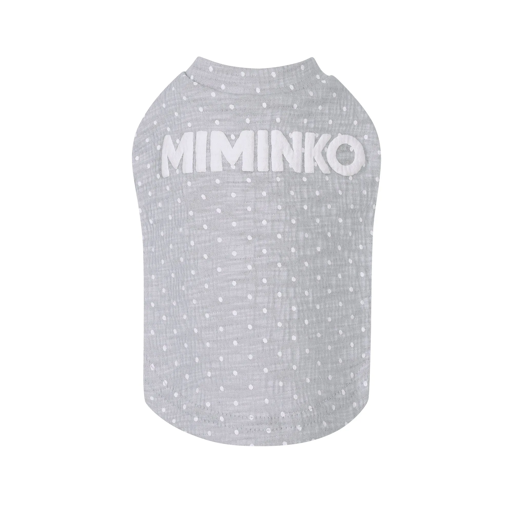 All Dotted Up Tank - Grey