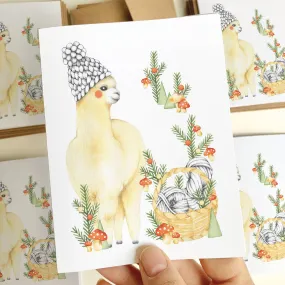 Alpaca Card