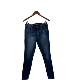 American Eagle Dark-blue Denim High-rise Jeggings | Gently Used |