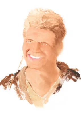 “Anakin (Happy)” original oil painting