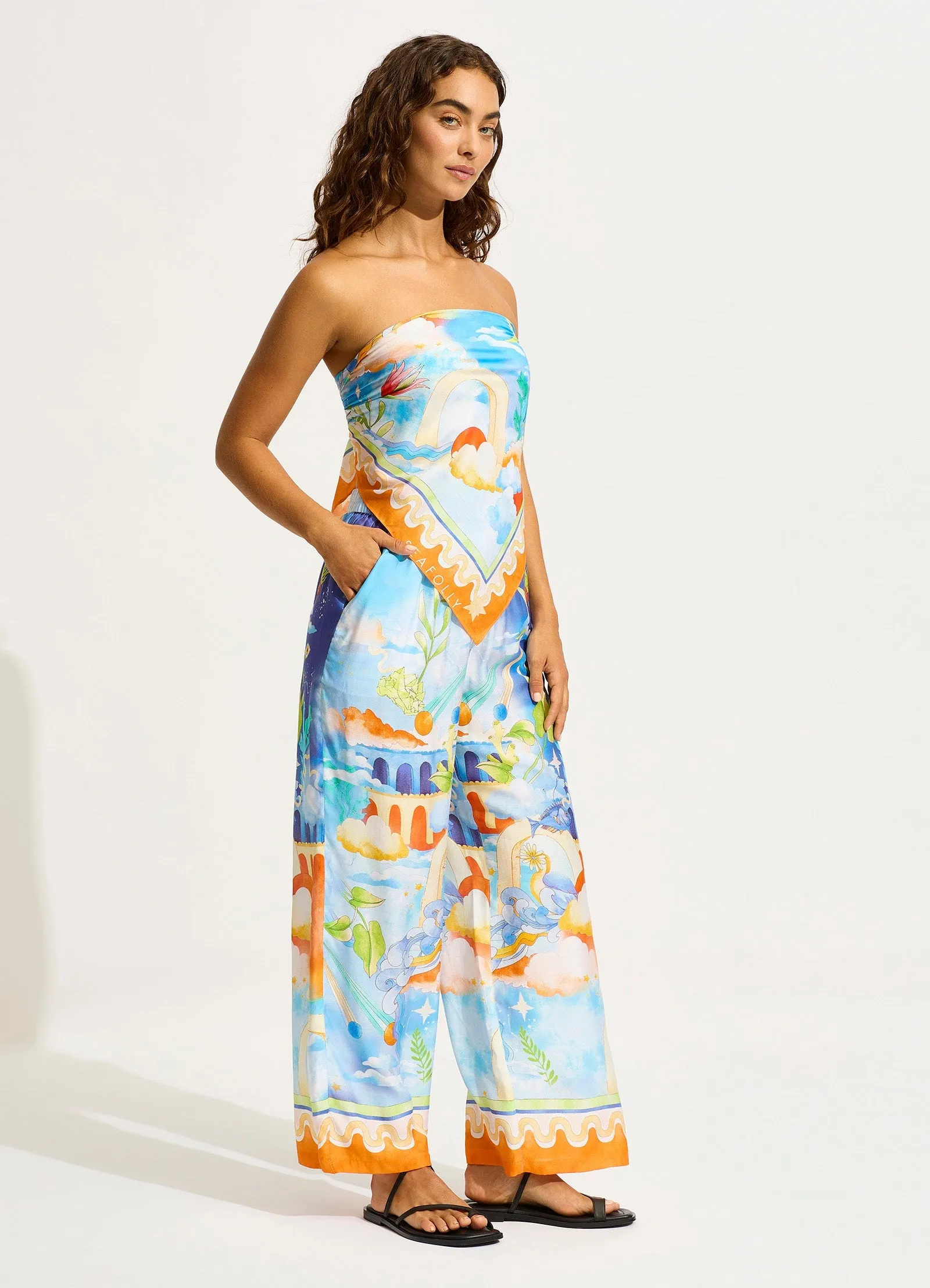Aquarius Pant - Turquoise