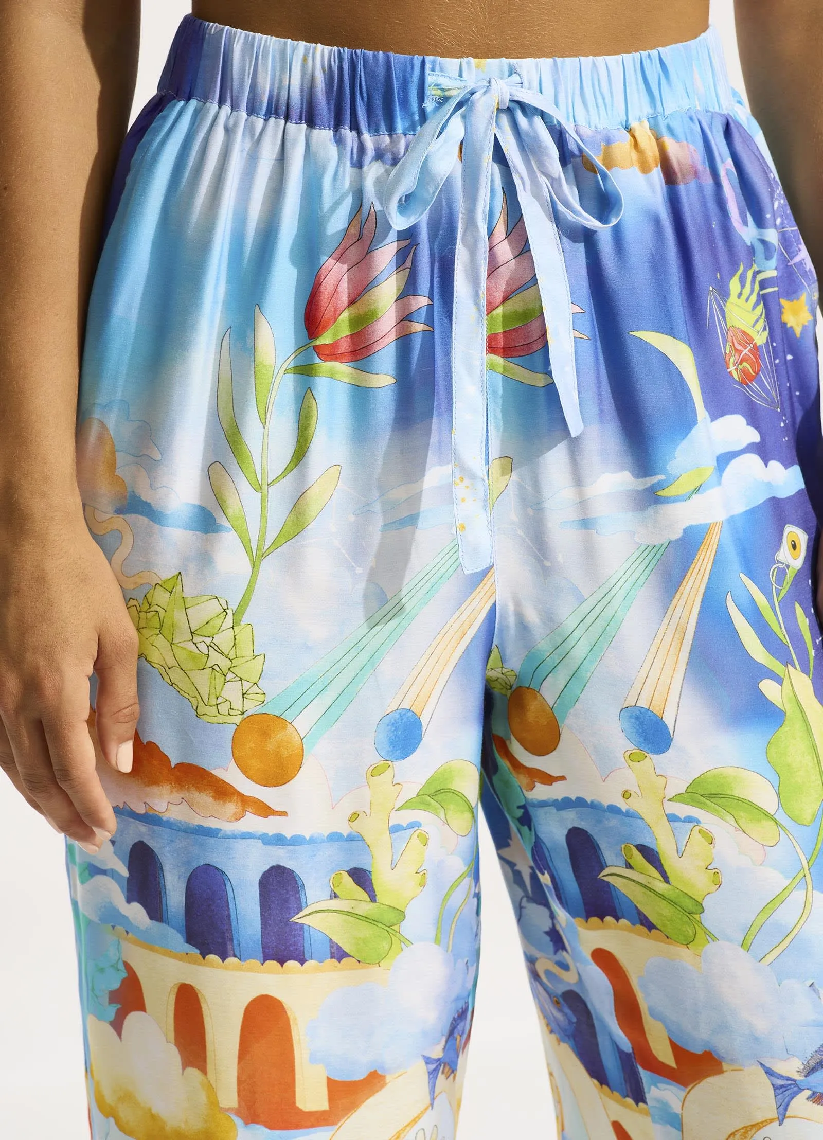 Aquarius Pant - Turquoise