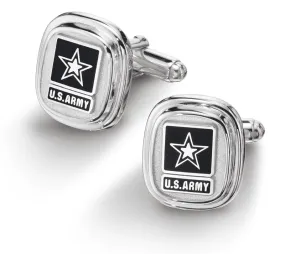 Army Classic Sterling Cuff Links Sterling Silver