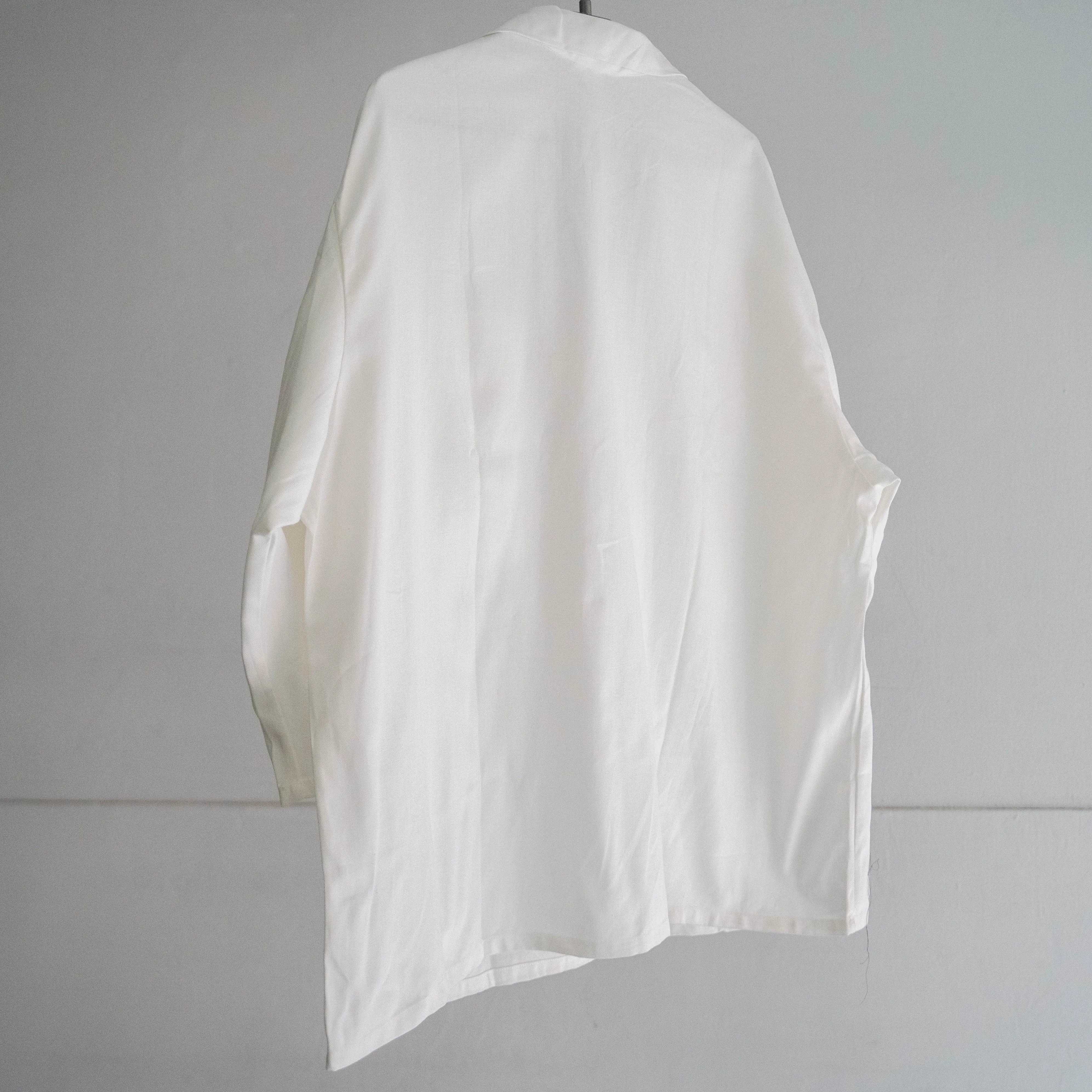 around 1990s Czech military herringbone pull over short sleeve shirt 'dead stock'