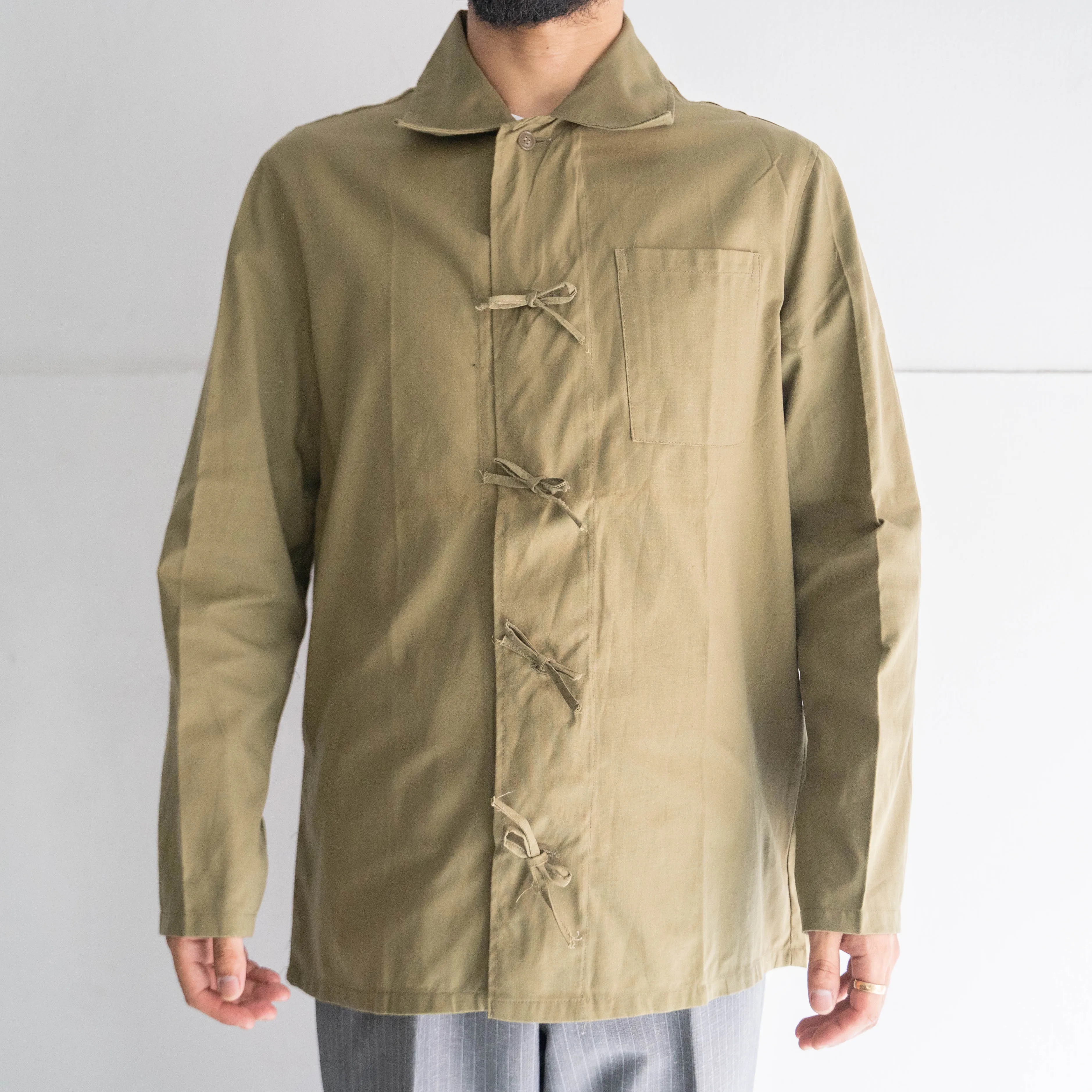 around 1990s Rumania military sleeping shirt 'dead stock'