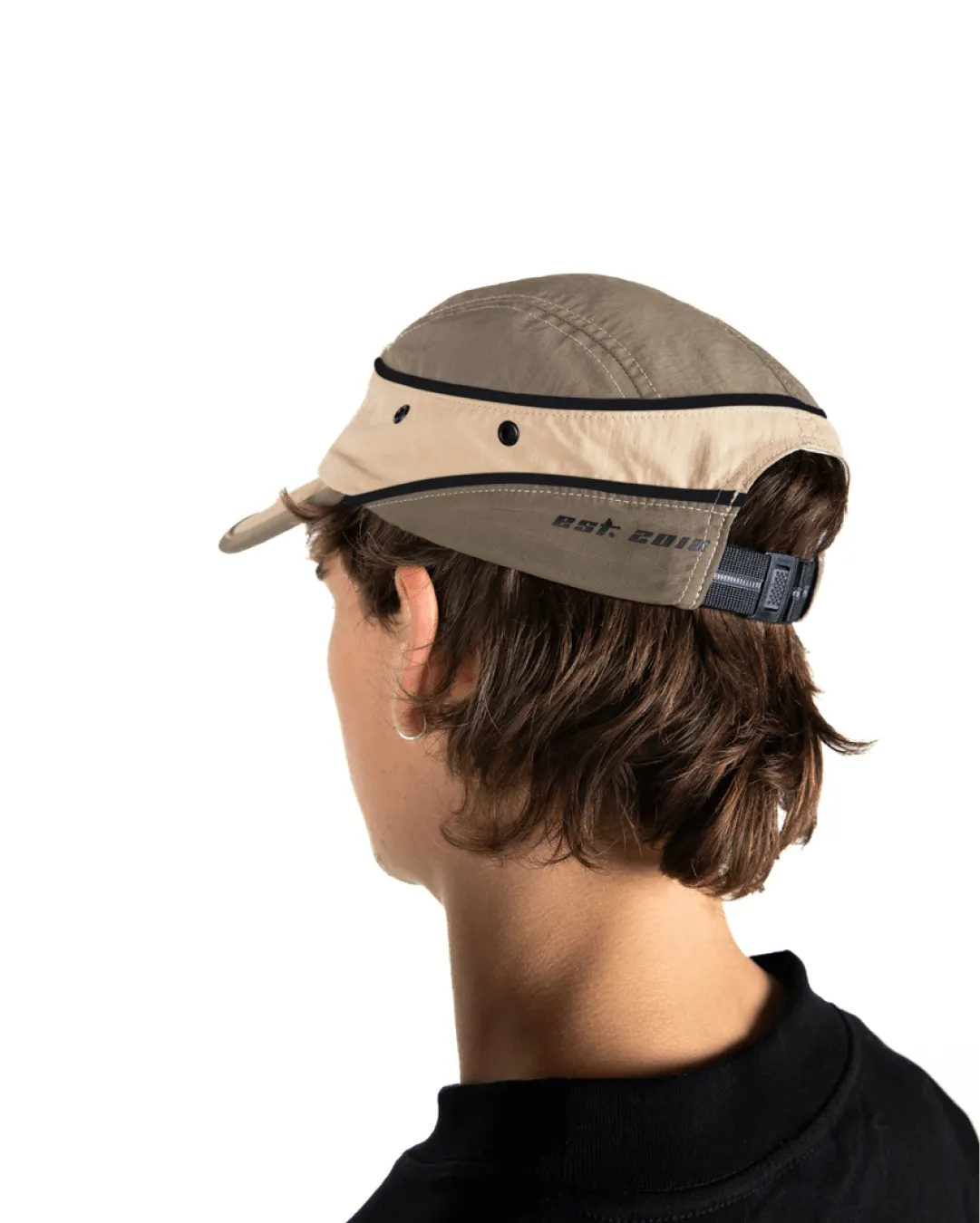 Premium Camel & Mocha Atlas Flowline Panel Cap for Ultimate Style and Comfort
