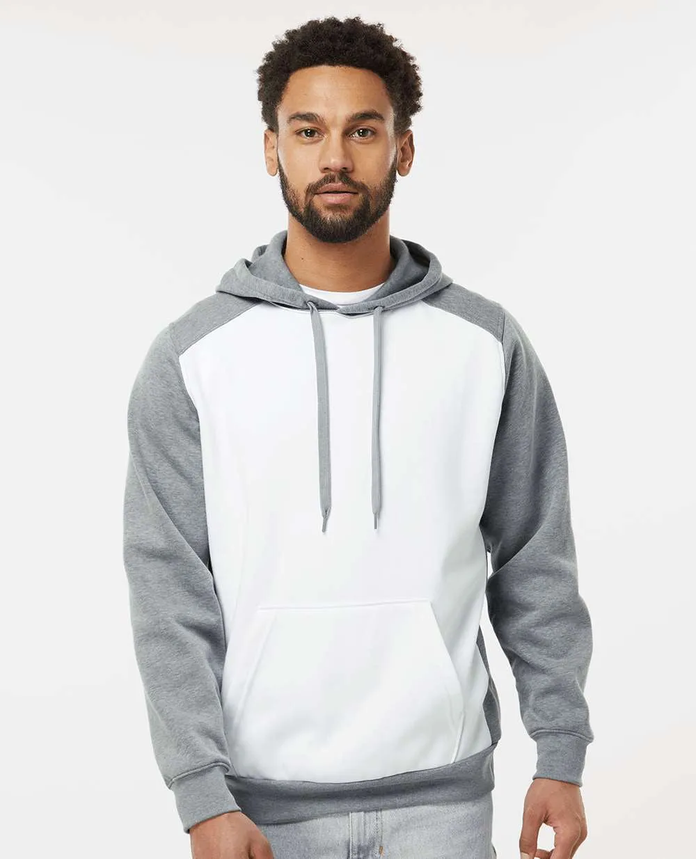 Augusta Eco Revive Three-Season Triblend Fleece Hooded Sweatshirt
