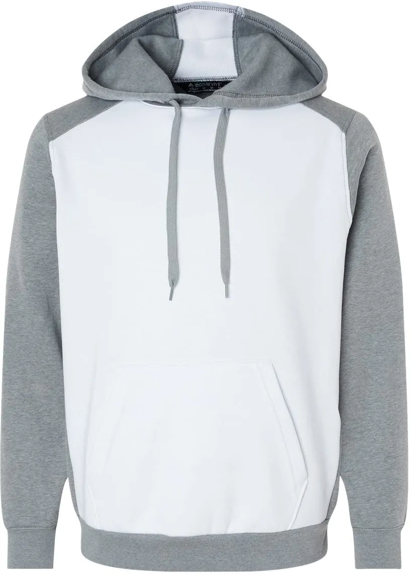 Augusta Eco Revive Three-Season Triblend Fleece Hooded Sweatshirt