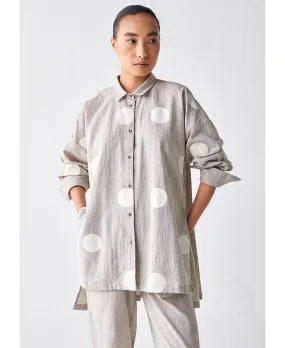 Back Pleat Shirt Set