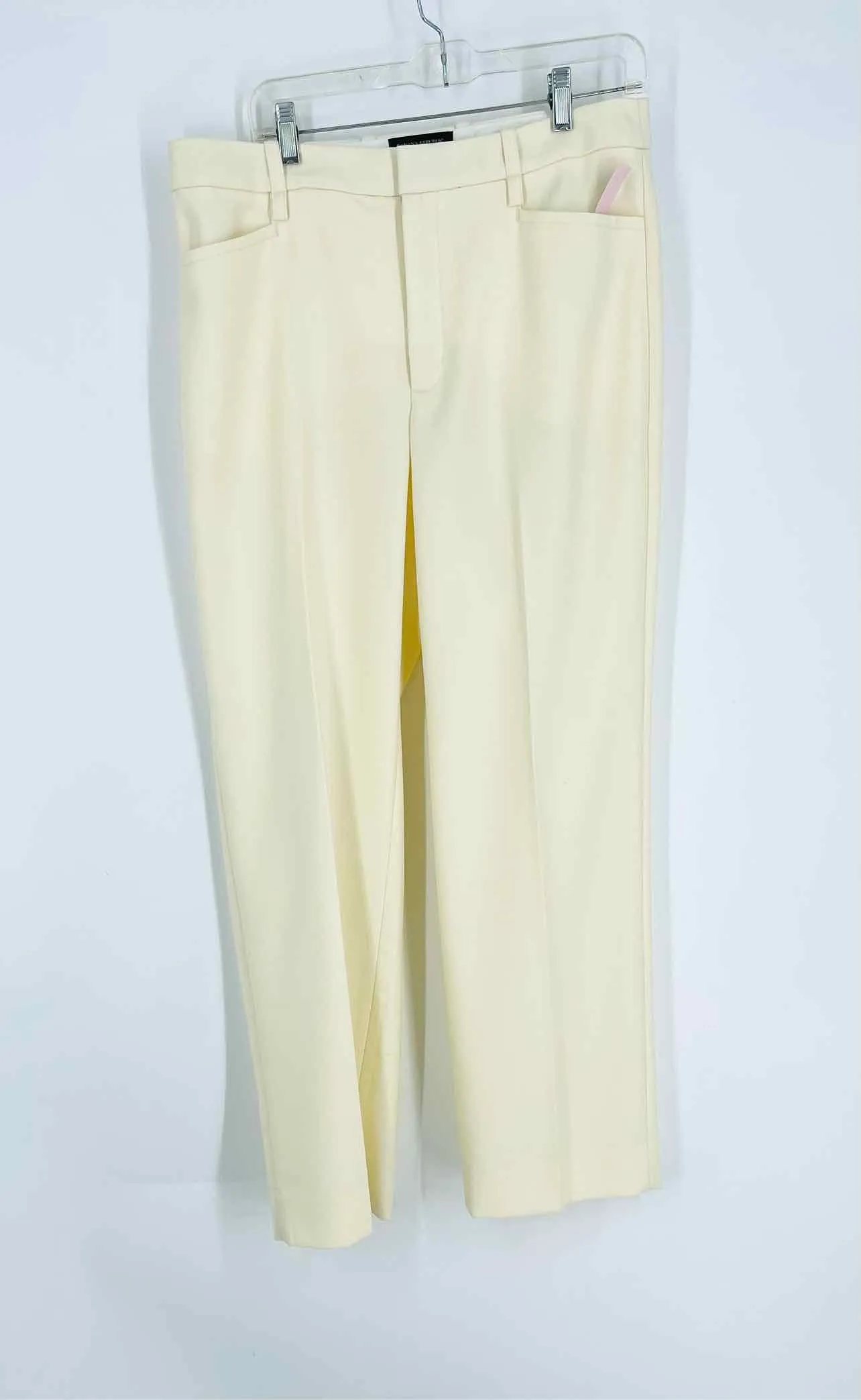 Banana Republic Size 12 Cream Solid NEW Pants Pants