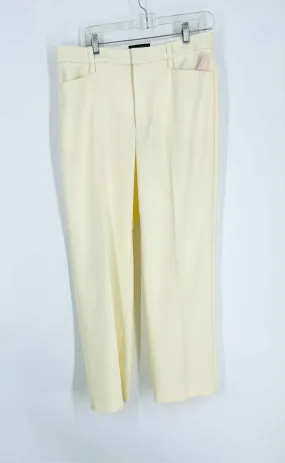 Banana Republic Size 12 Cream Solid NEW Pants Pants