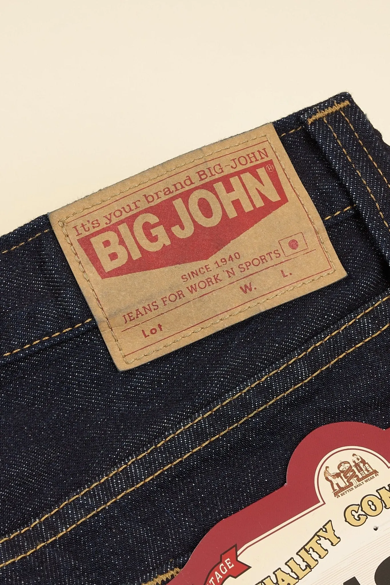 Big John 105 Standard Tapered Denim