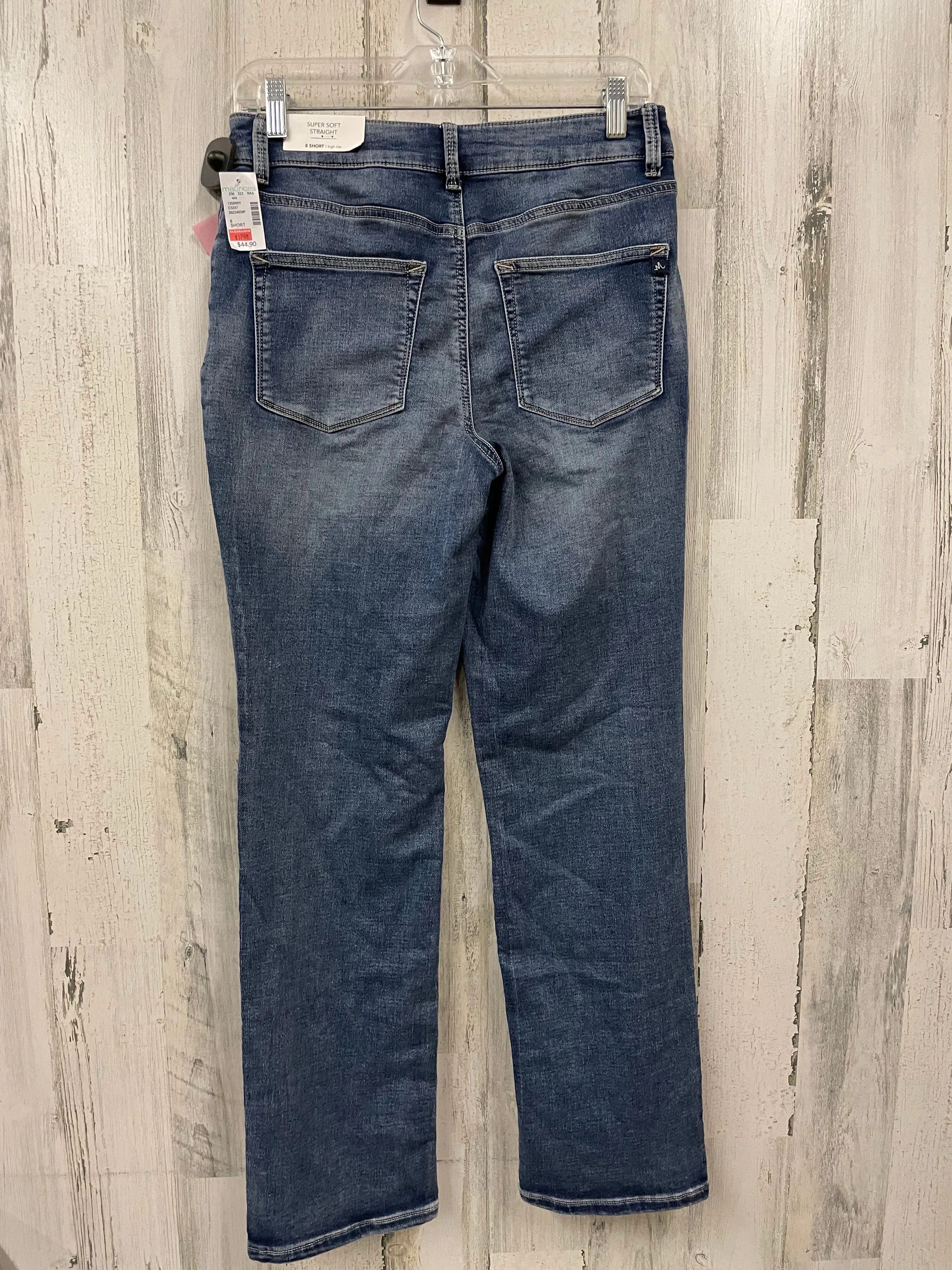 Blue Denim Jeans Jeggings Maurices, Size 8