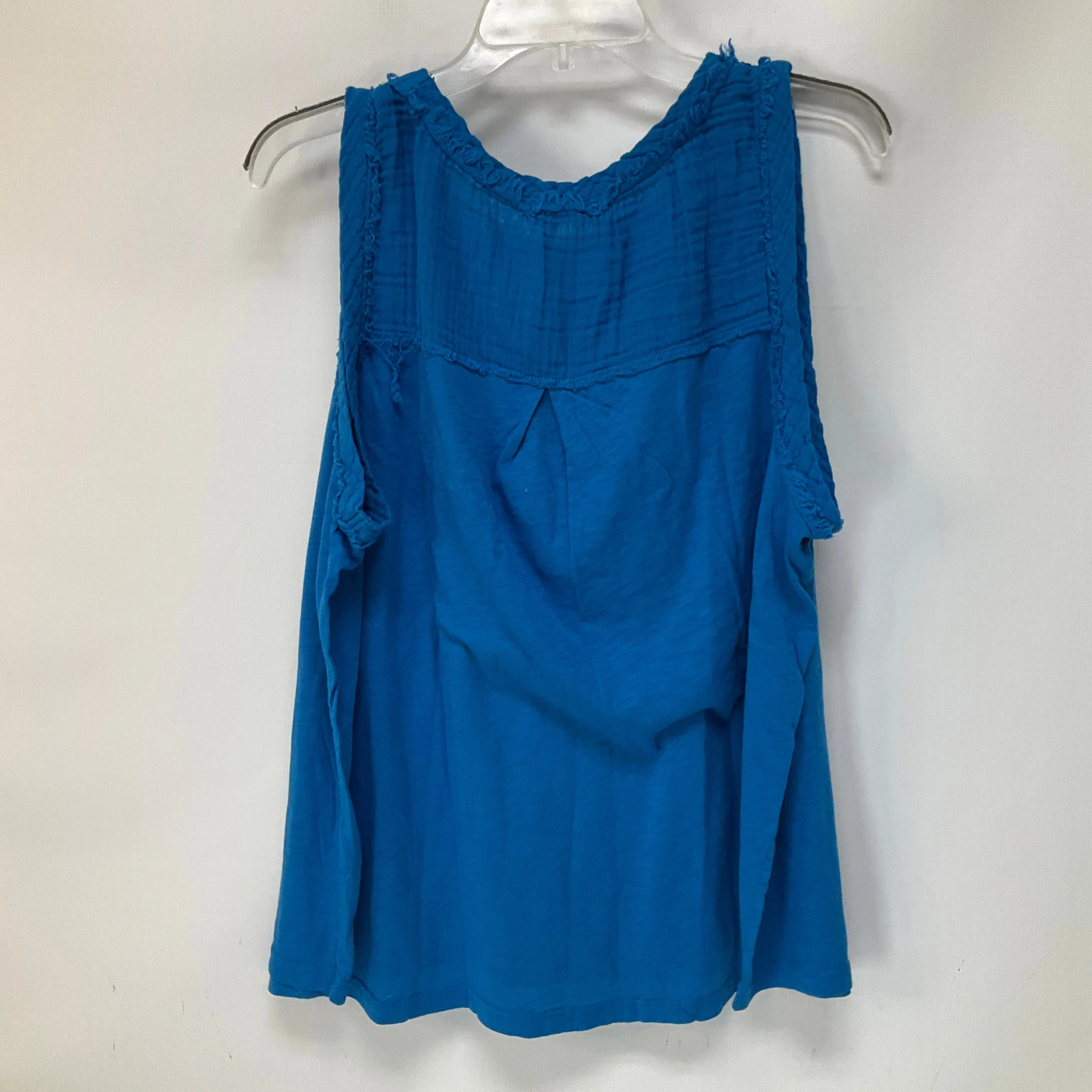 Blue Top Sleeveless Michael Stars, Size 2x
