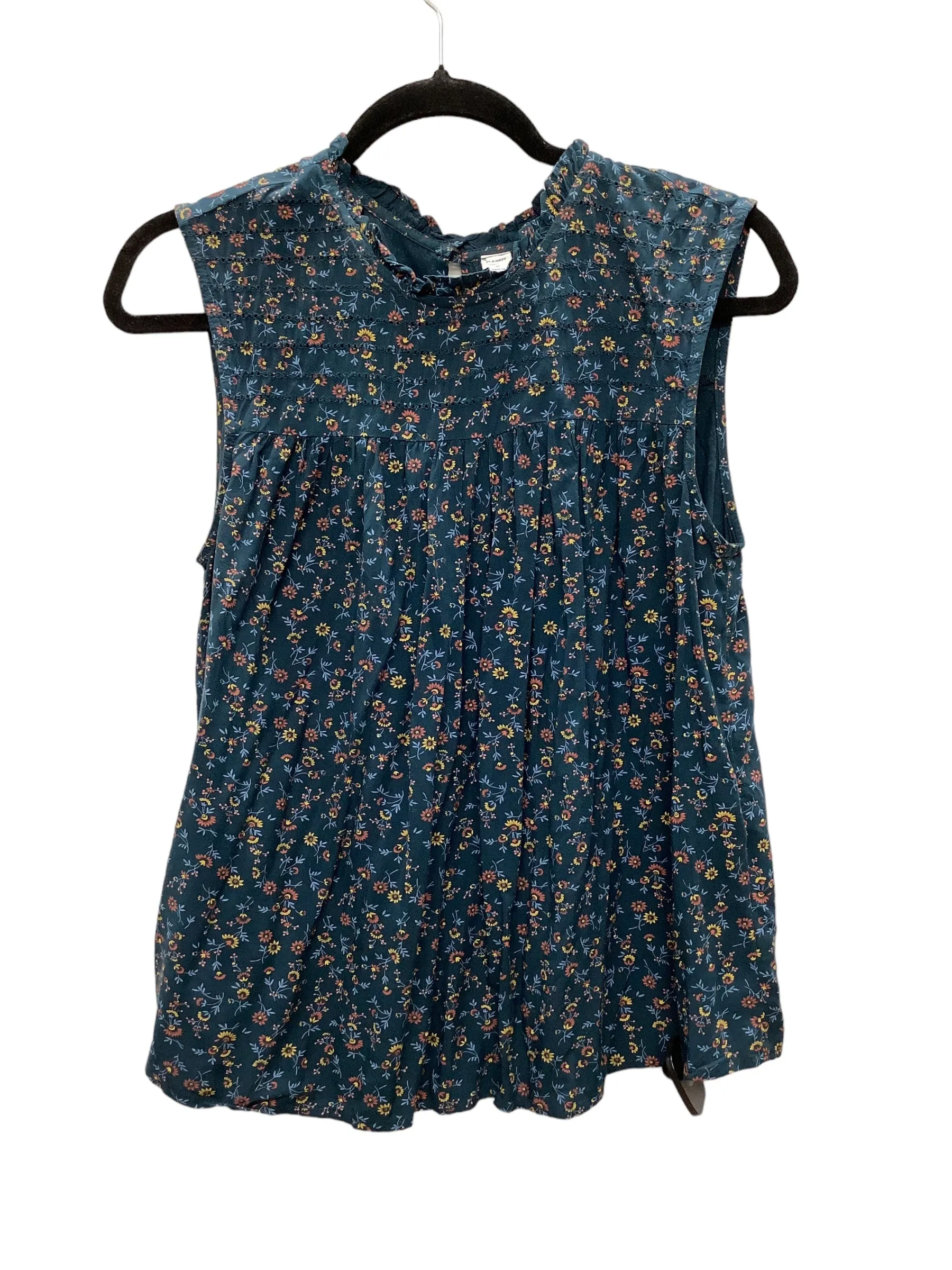 Blue Top Sleeveless Old Navy, Size Xl