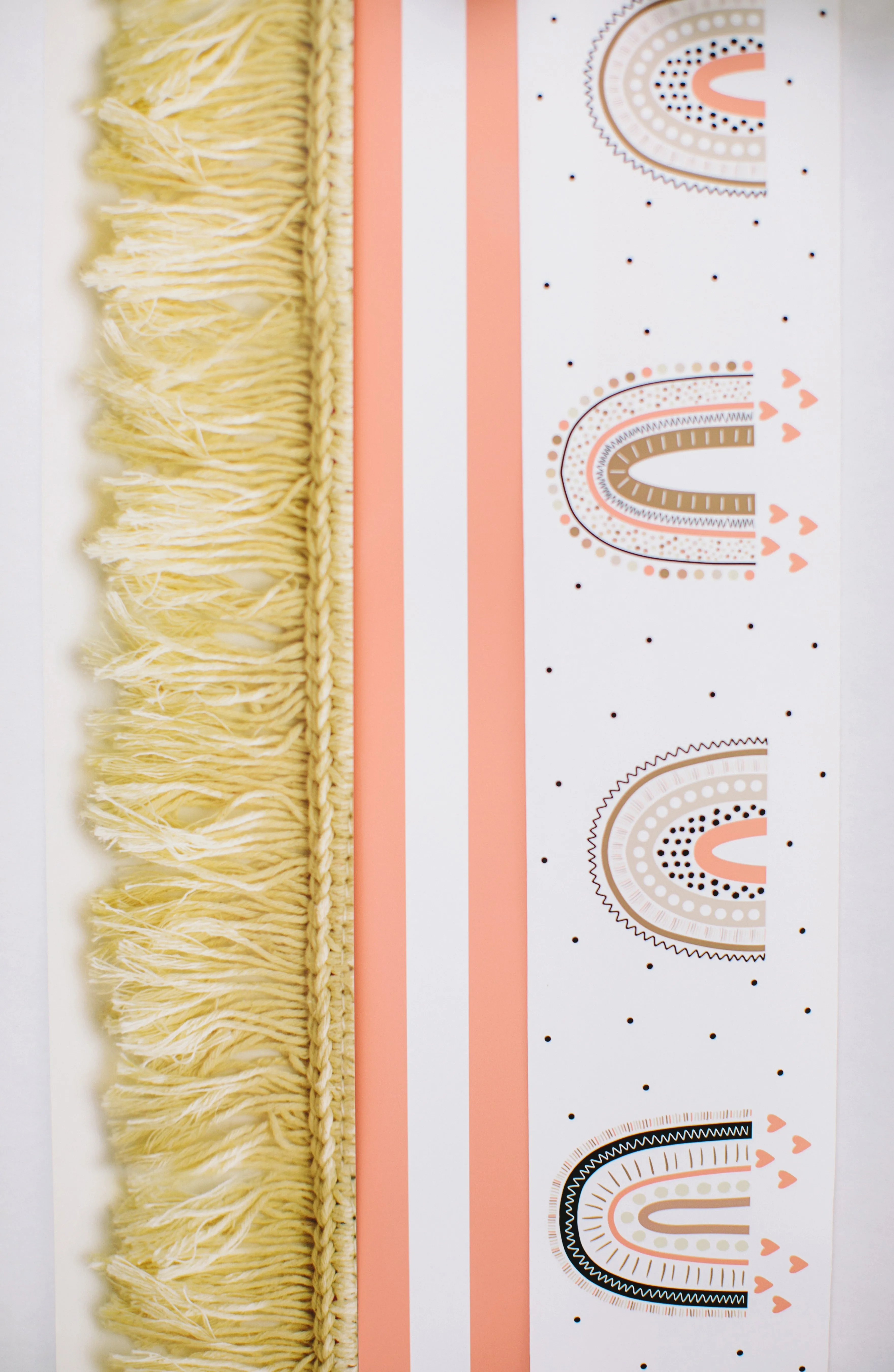Boho Rainbow | Bulletin Board Border | Boho Rainbow |  Schoolgirl Style