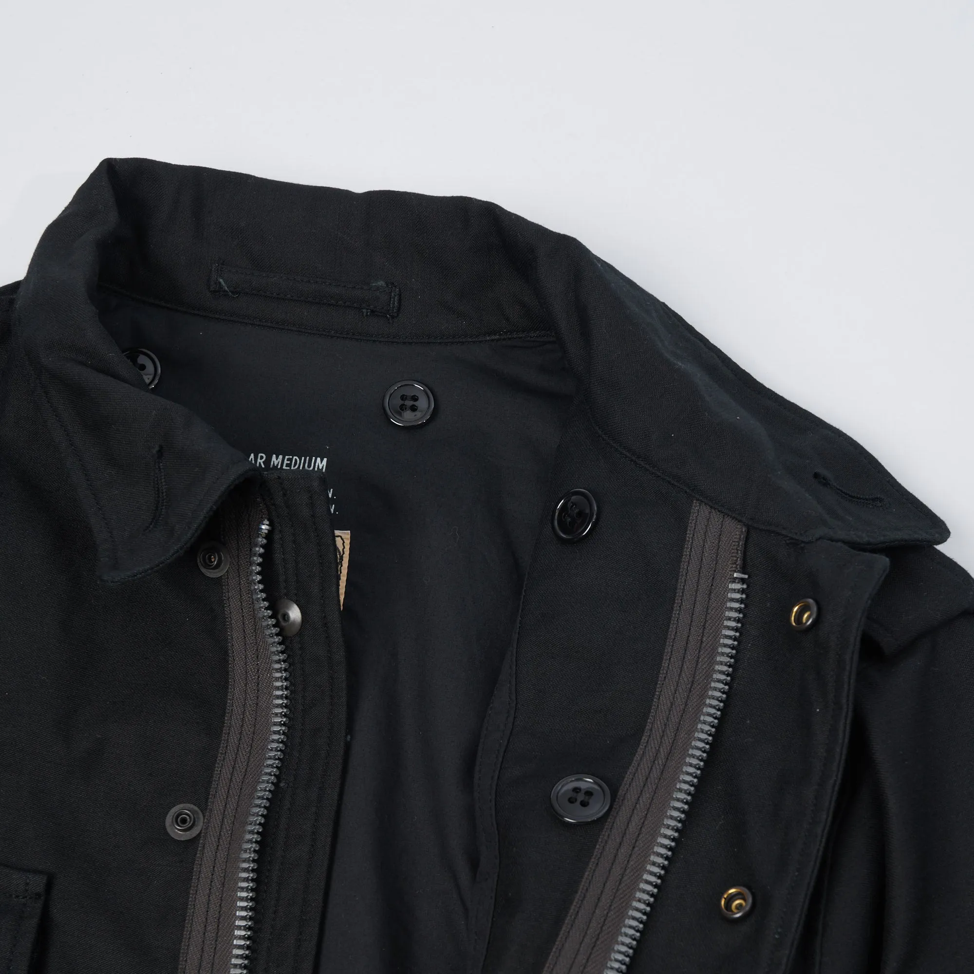 Buzz Rickson's x William Gibson M-51 Field Jacket - Black