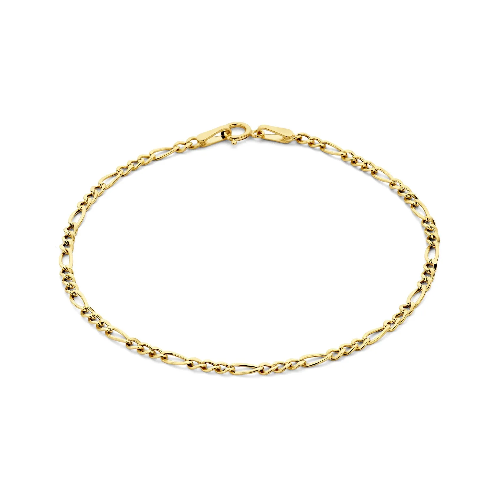 Cadeau d'Isabel 14 karat gold necklace and bracelet gift set