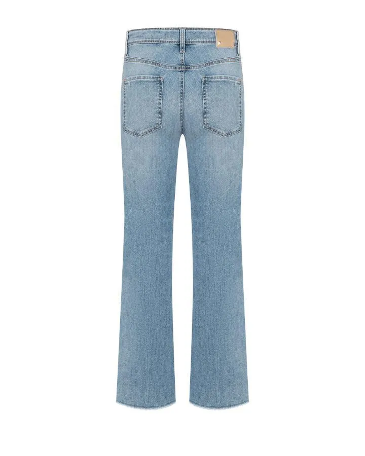 Cambio Paris Easy Kick Raw Hem Ankle Jeans