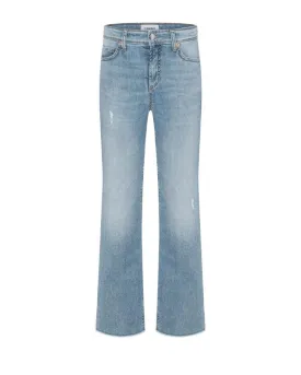 Cambio Paris Easy Kick Raw Hem Ankle Jeans