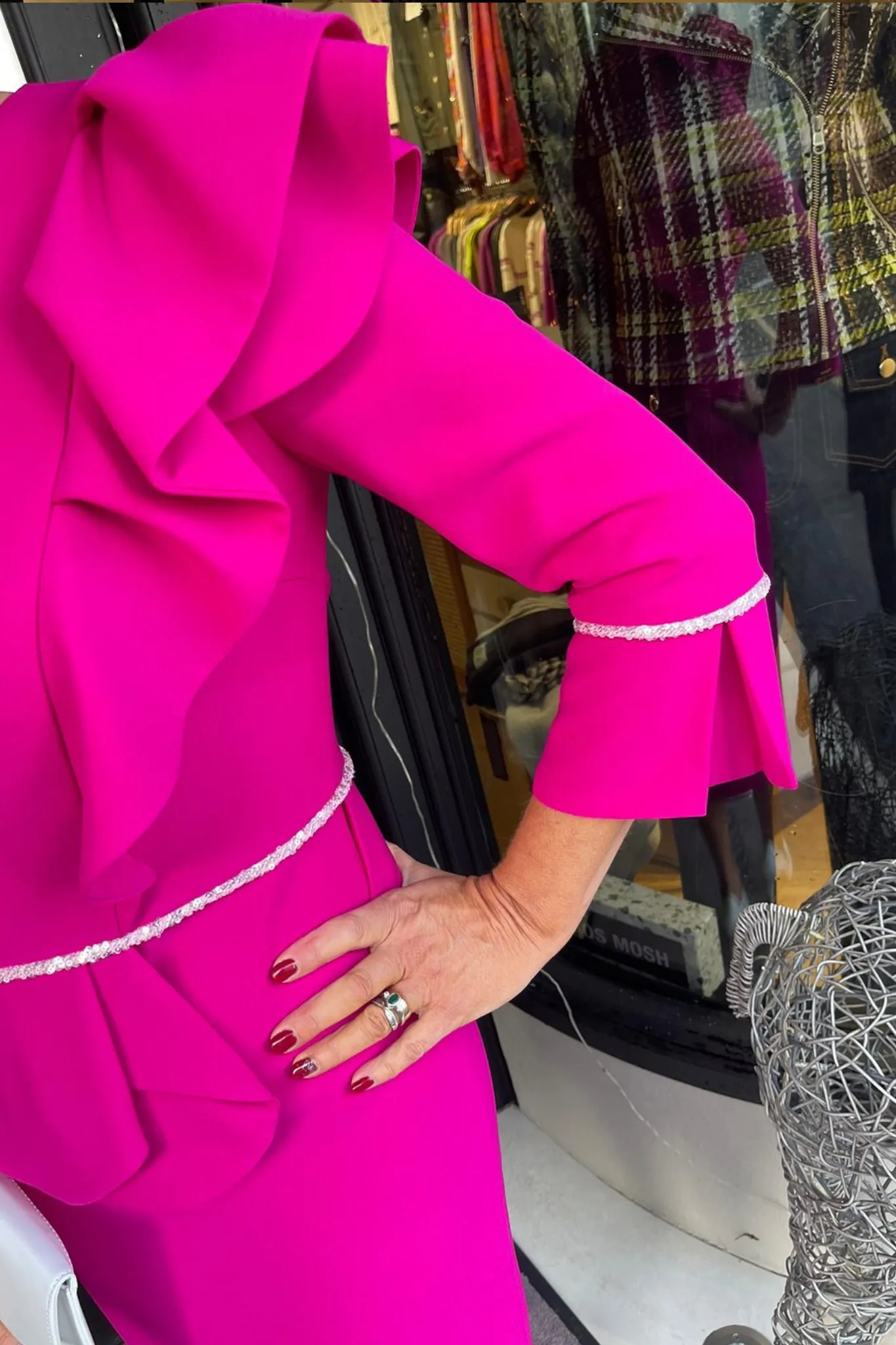Carmen Melero 9122-7-4600 Deep Pink