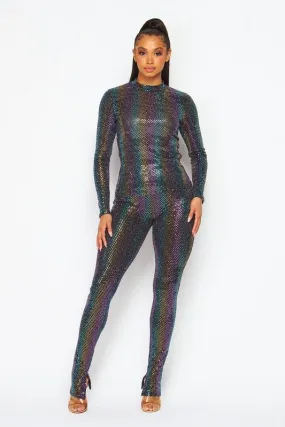Chel's Mock Neck Long Sleeve  Legging Set