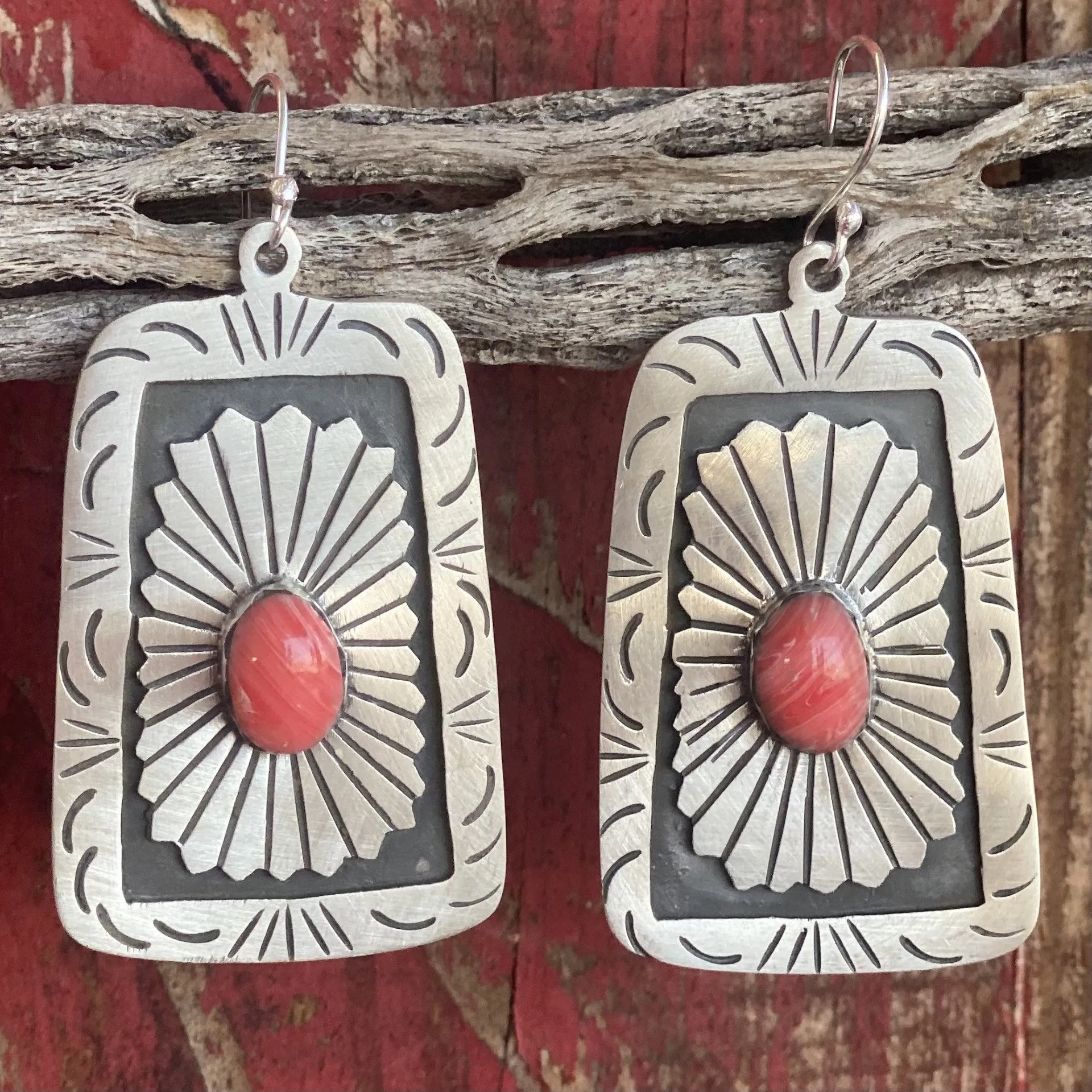 Concho Earrings - T1435C