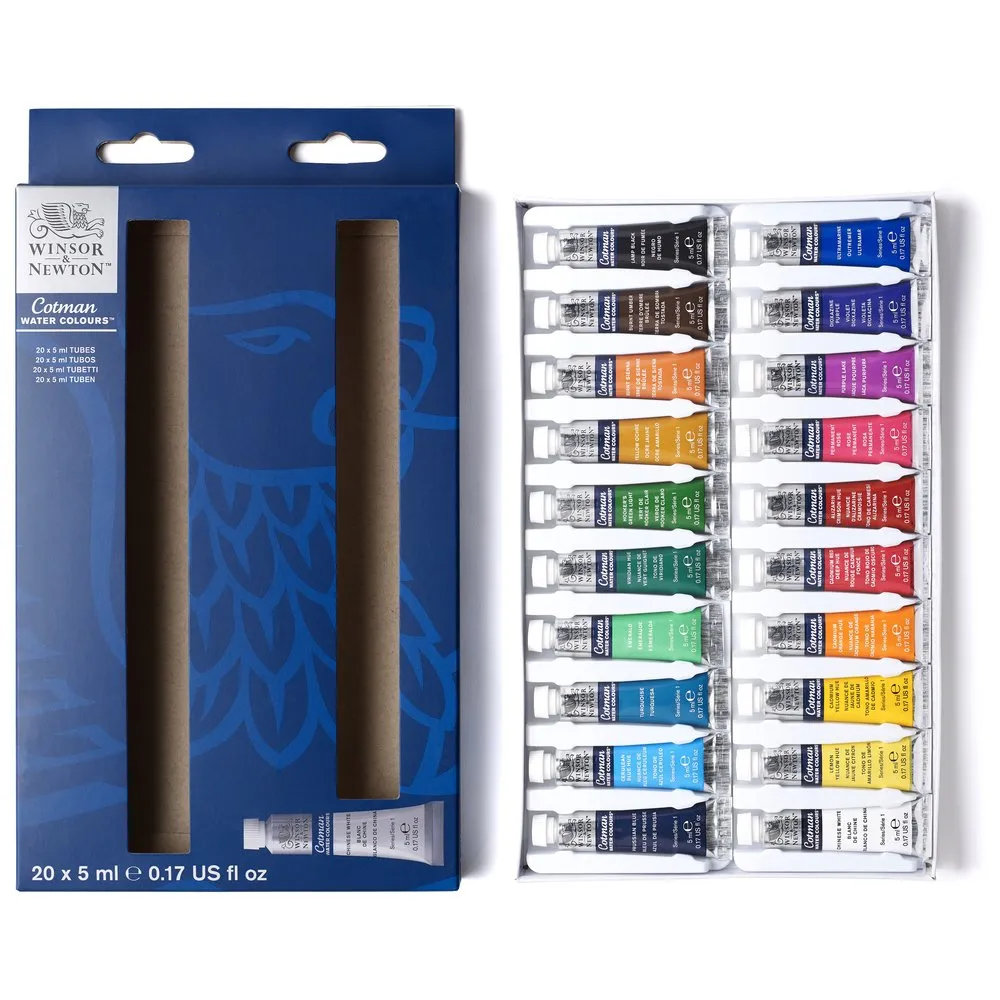 Cotman Watercolour Set 20x5ml