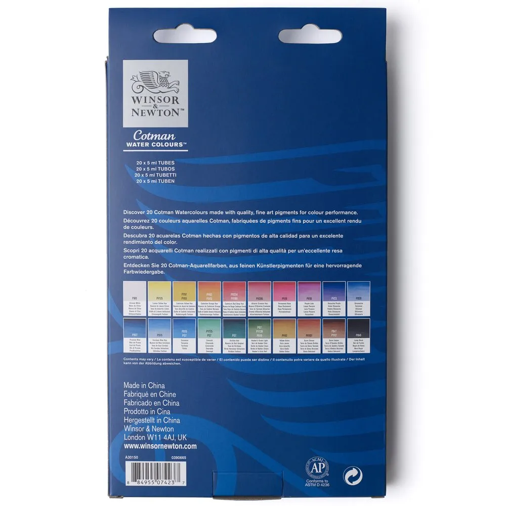 Cotman Watercolour Set 20x5ml
