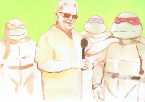 “Cowabunga's Gold” original oil painting