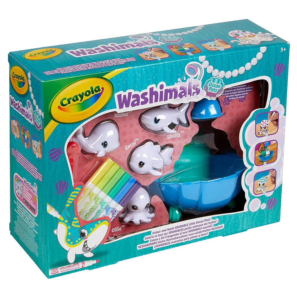 Crayola Washimals Ocean Pets Set