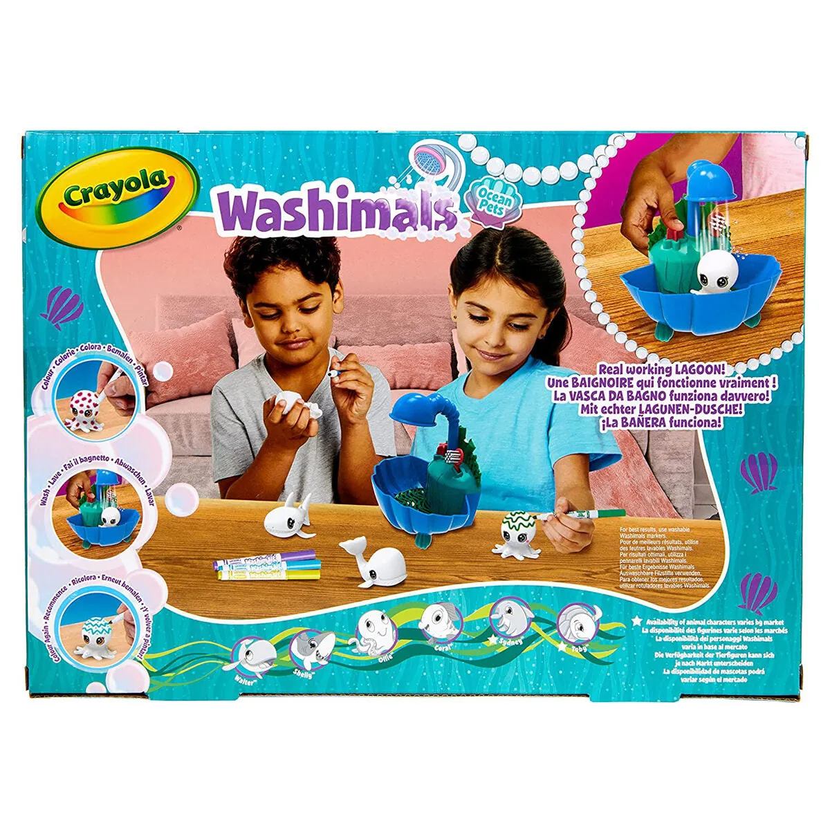 Crayola Washimals Ocean Pets Set