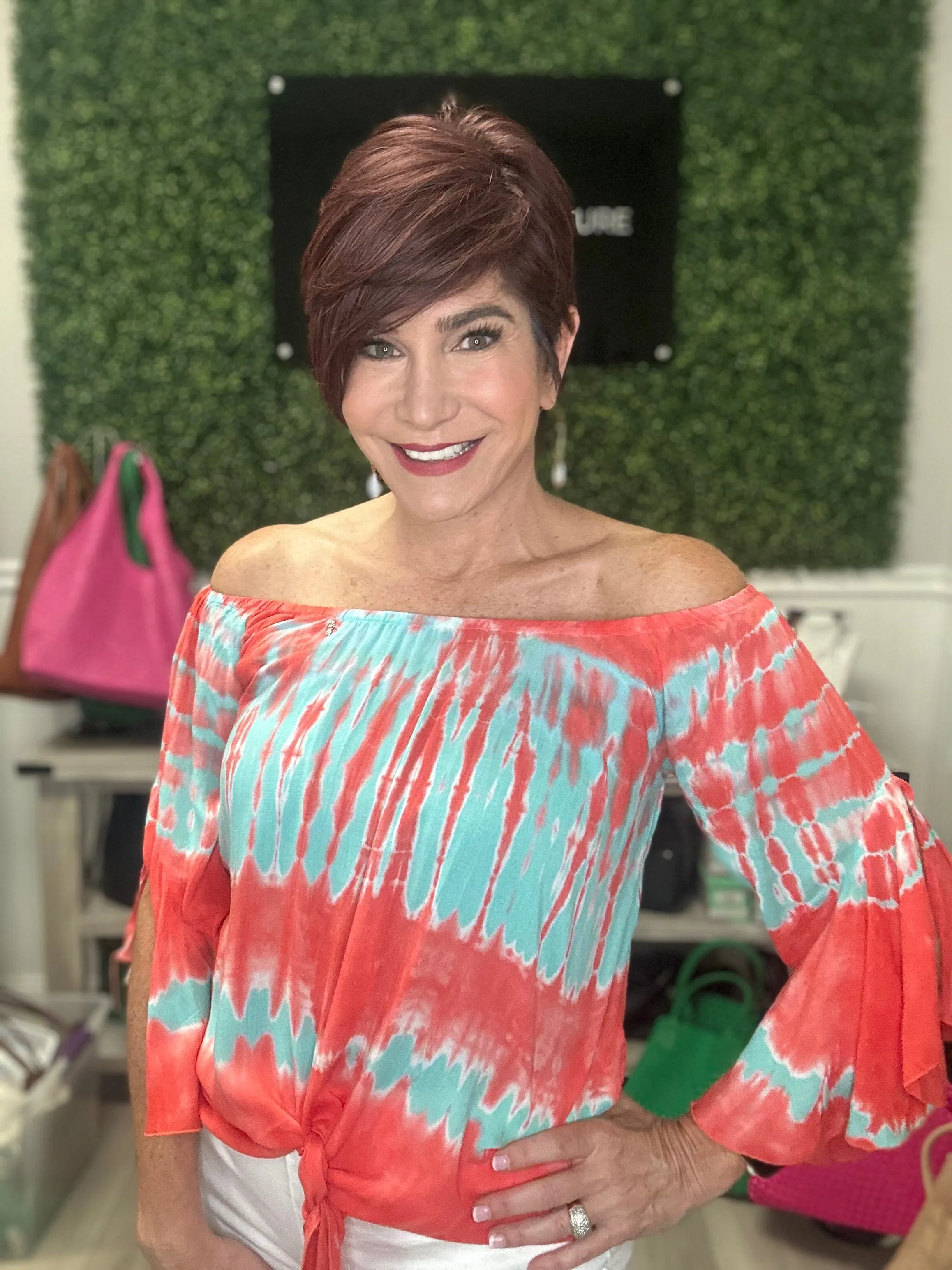 Crush Top with Tie