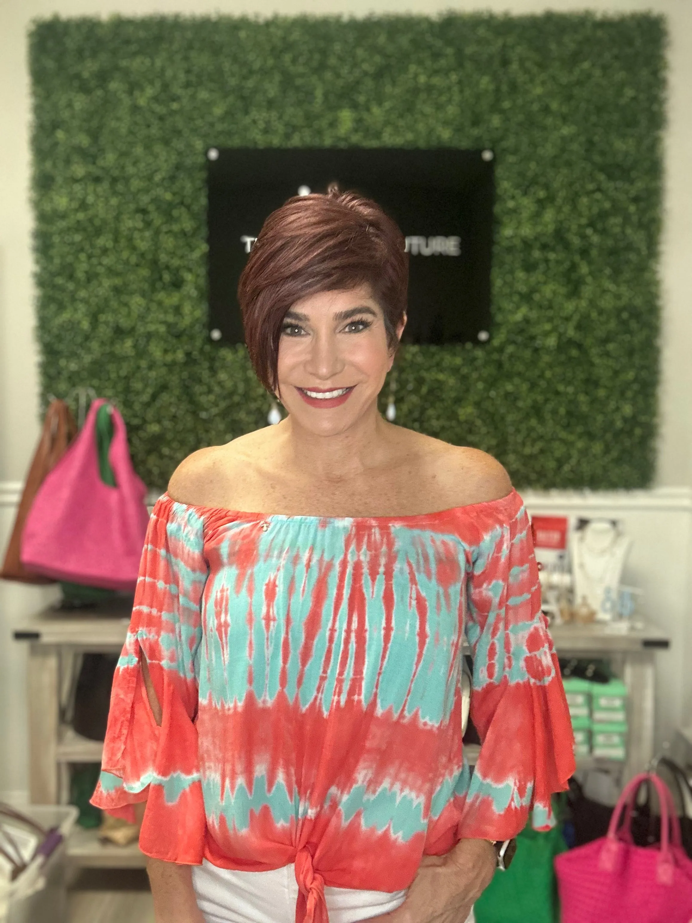 Crush Top with Tie