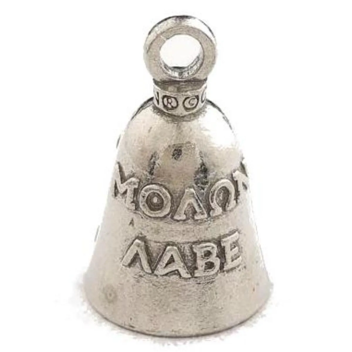 Daniel Smart Guardian Bell® Come And Take Them, Pewter, 1.5 x 1 in