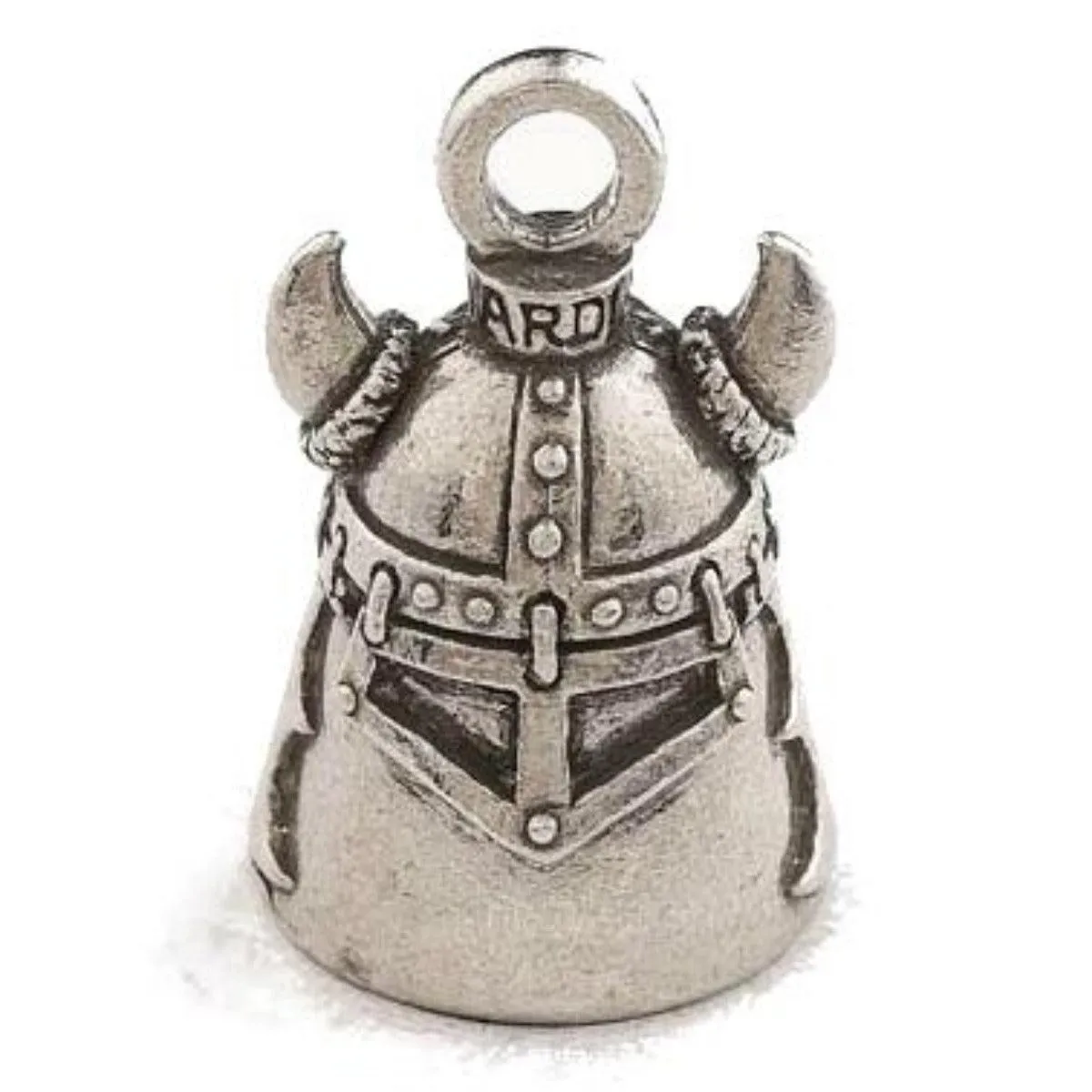 Daniel Smart Guardian Bell® Viking, Pewter, 1.5 x 1 in