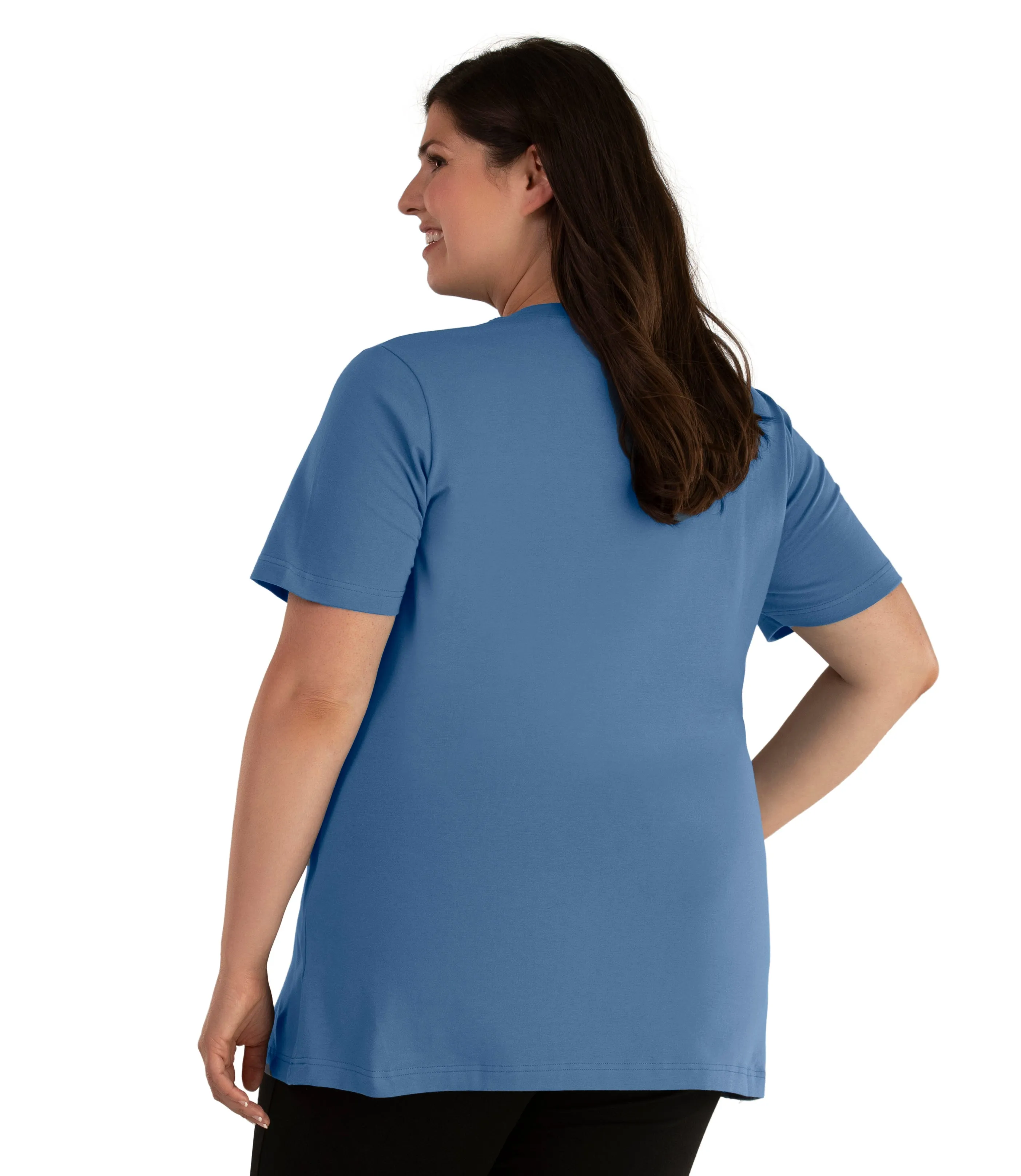 Designer Graphic V-Neck Top Owl