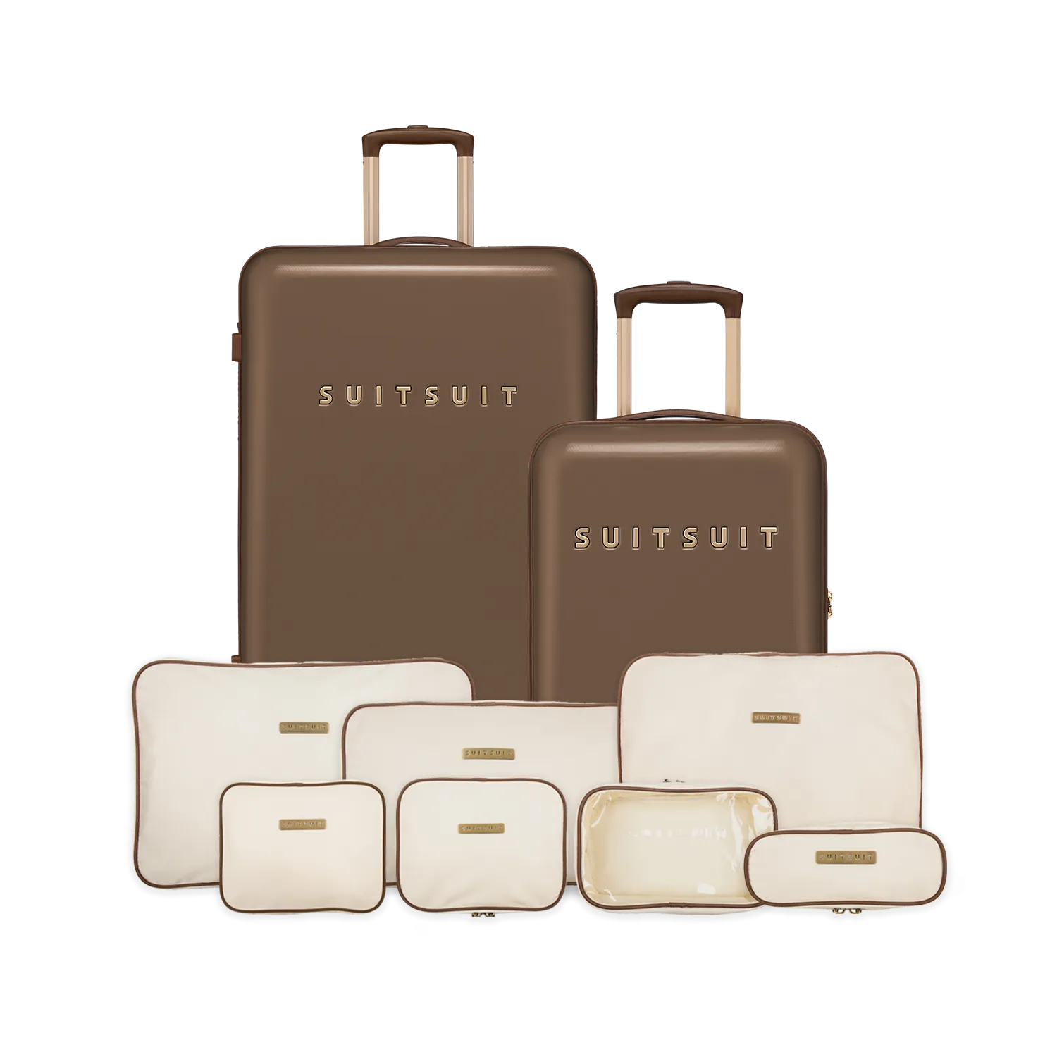 Fab Seventies - Cocoa Brown - Perfect Packing Set (55/76 cm)